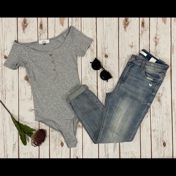 NEW! Off Shoulder Bodysuits - Picture 2 of 2